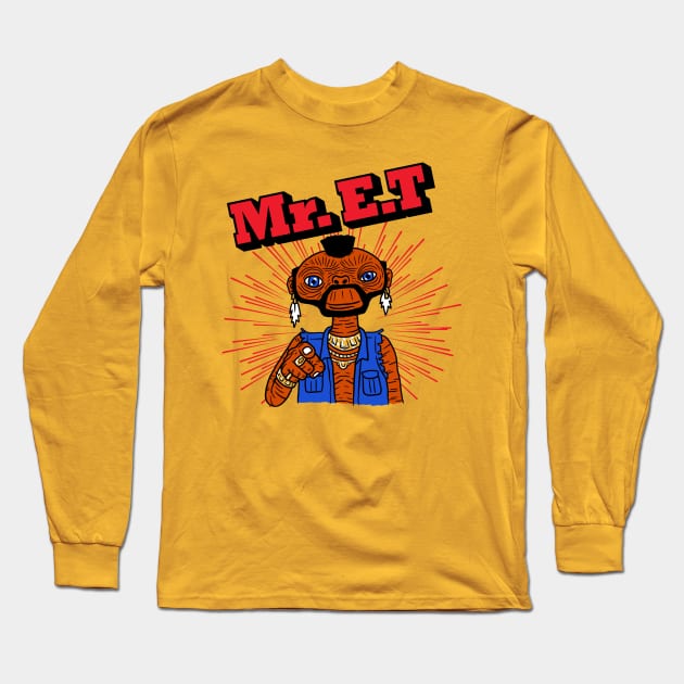 MR ET Long Sleeve T-Shirt by art of gaci